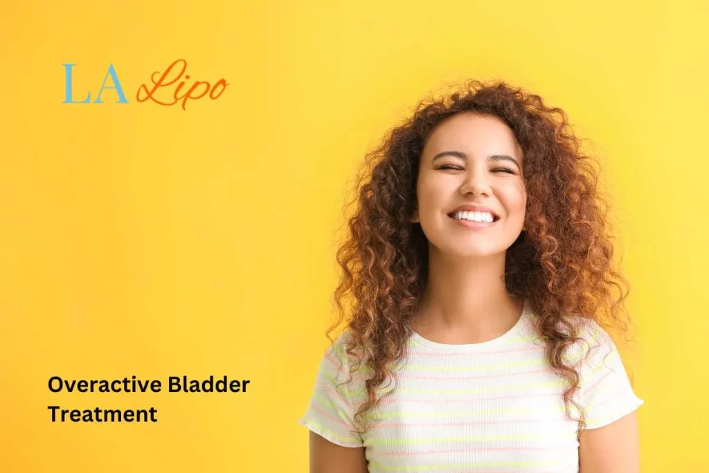 woman smiling about overactive bladder treatment Royal Tunbridge Wells solutions