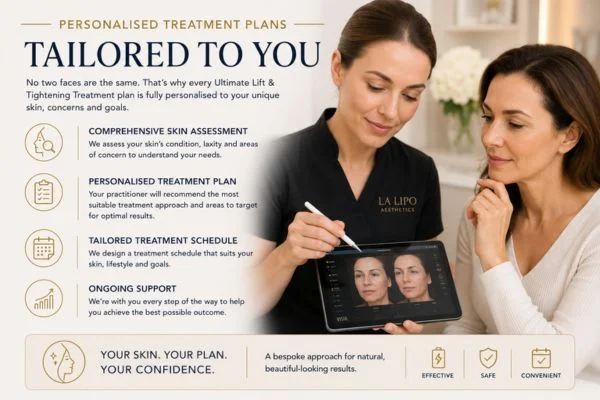 book a consultation about your ultimate lift and tighten treatment Royal Tunbridge Wells