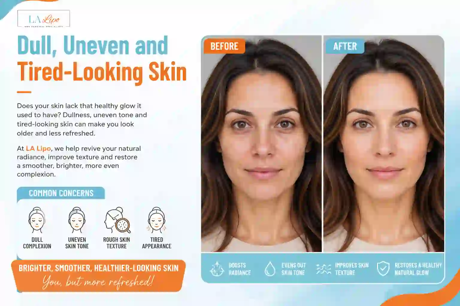 Sign #5: Dull, Uneven and Tired-Looking Skin Royal Tunbridge Wells