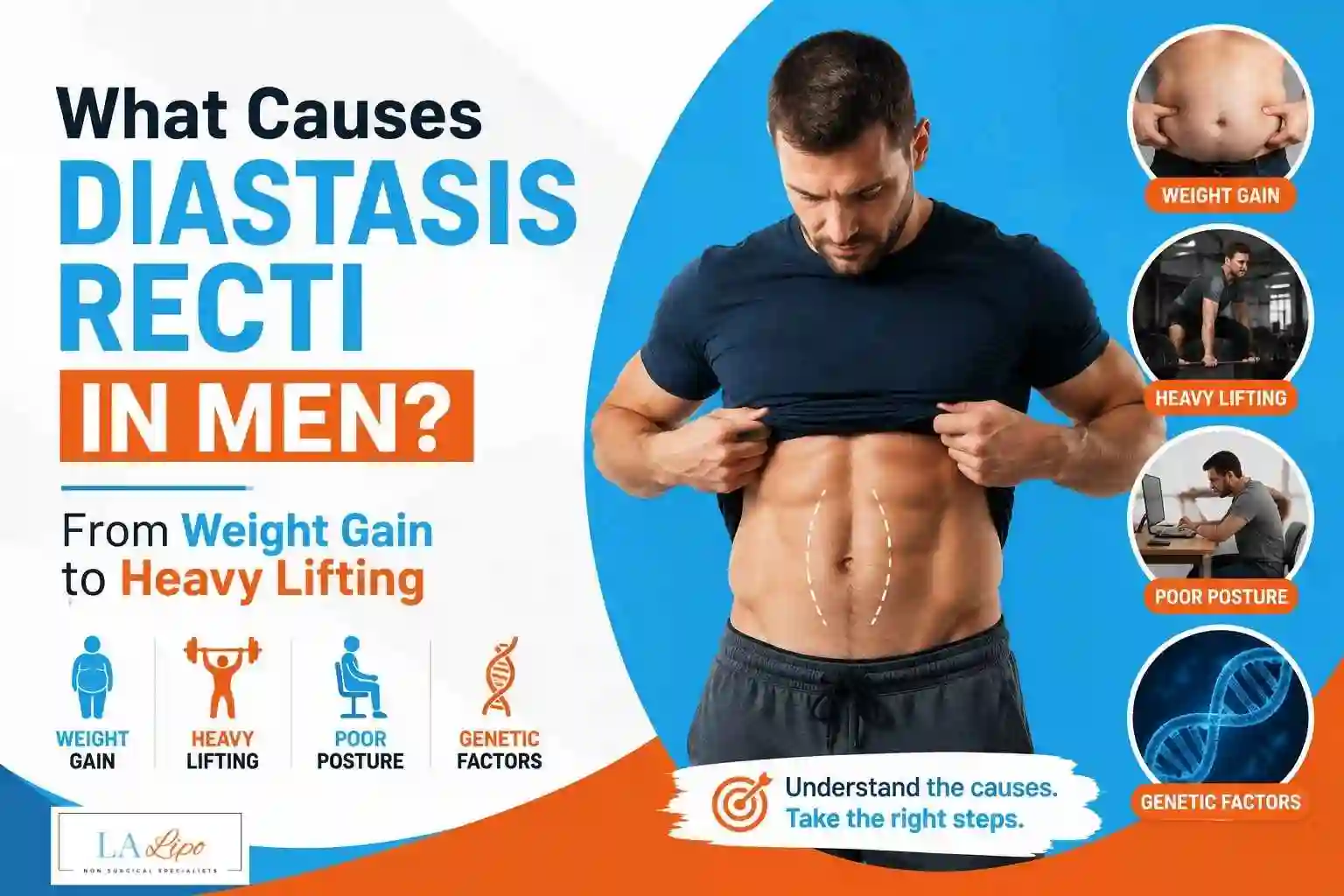 What Causes Diastasis Recti in Men? From Weight Gain to Heavy Lifting Royal Tunbridge Wells